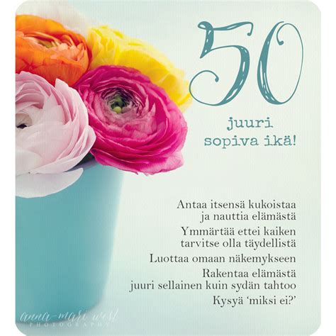 50 v nainen|Heitelkääpä hyviä 50